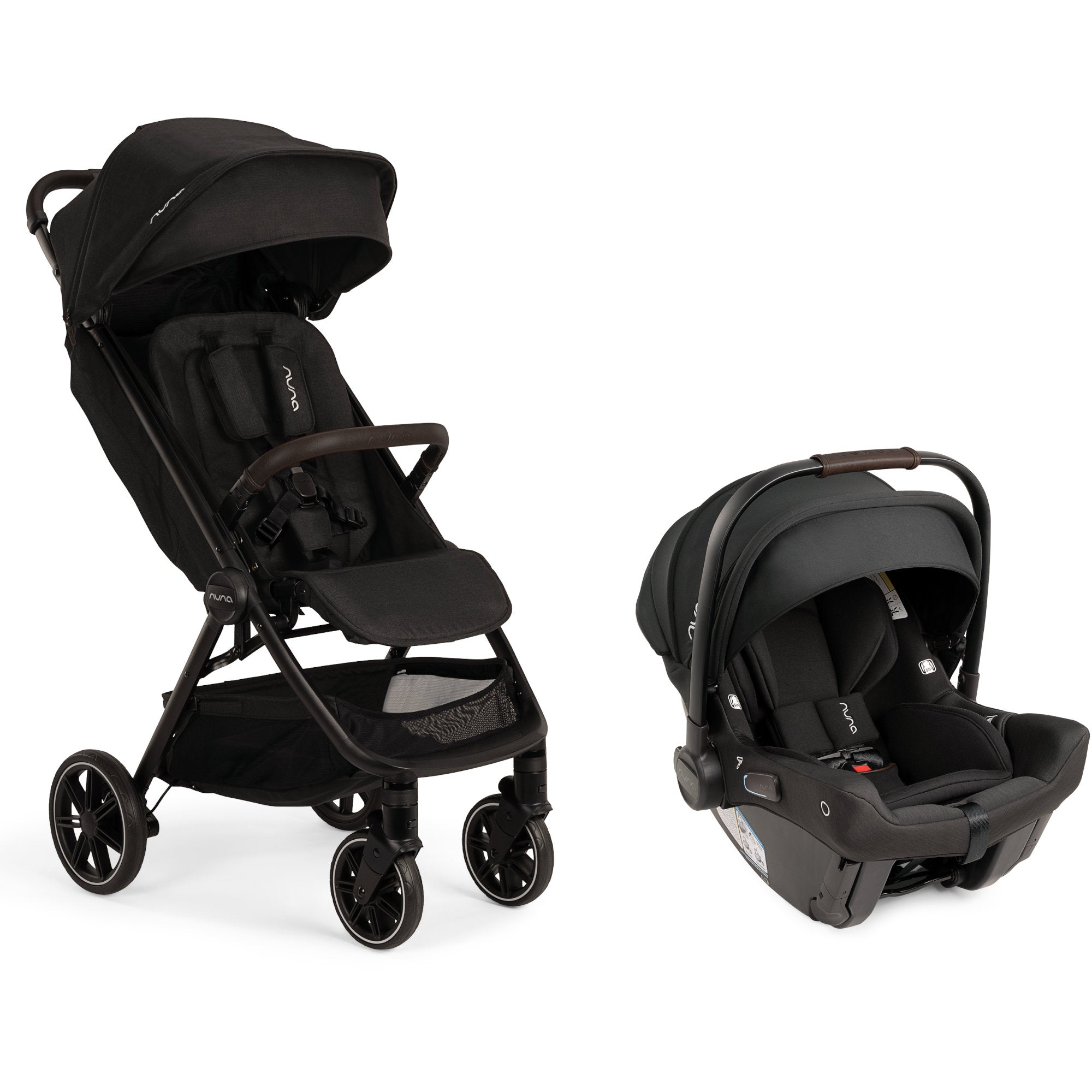 nuna trvl stroller car seat Nuna TRVL LX Stroller + PIPA Urbn Travel System