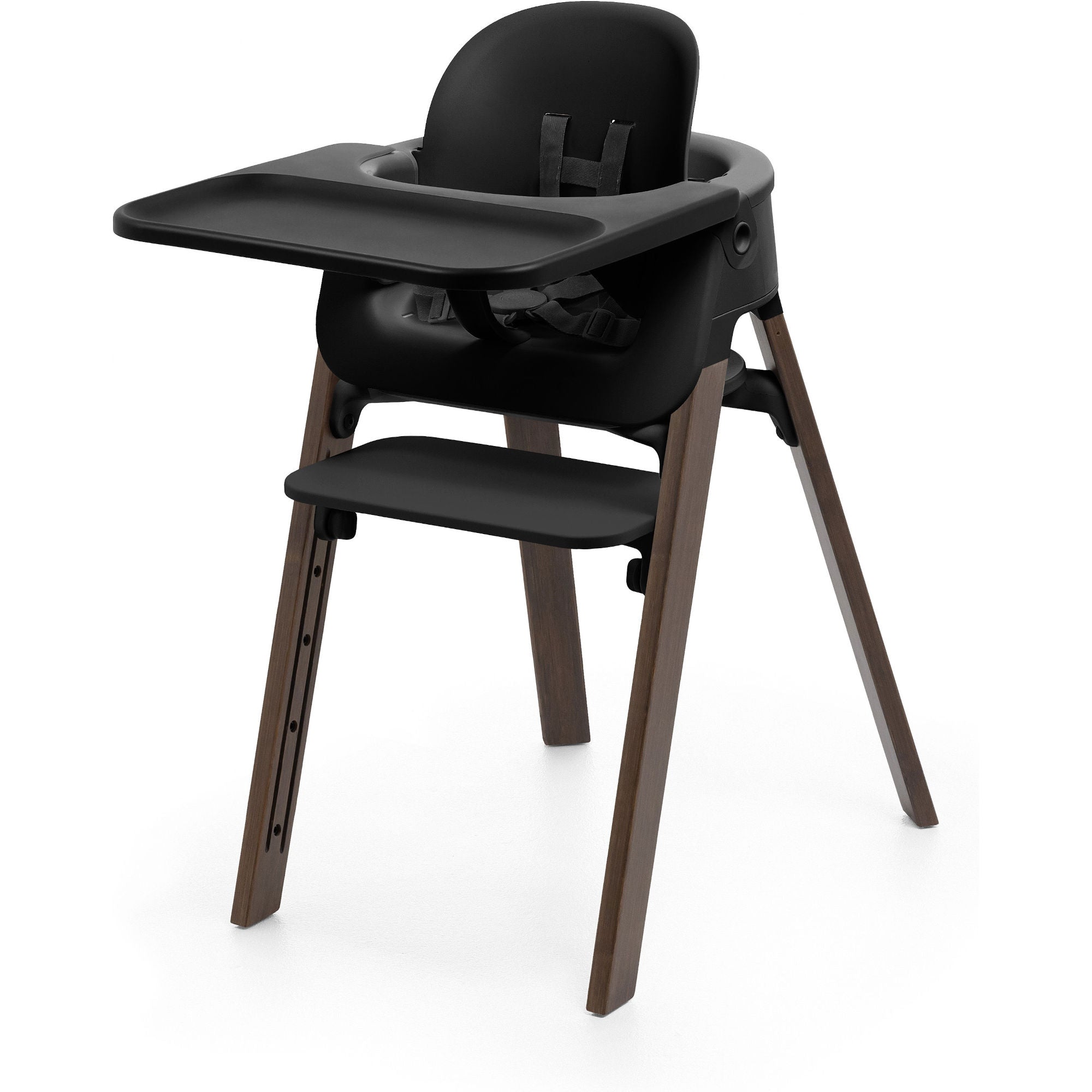 Stokke Steps High Chair Black / Warm Brown