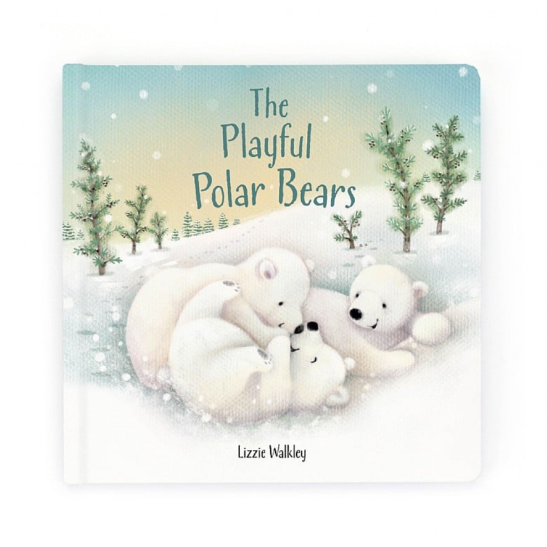 Jellycat The Playful Polar Bears-Book