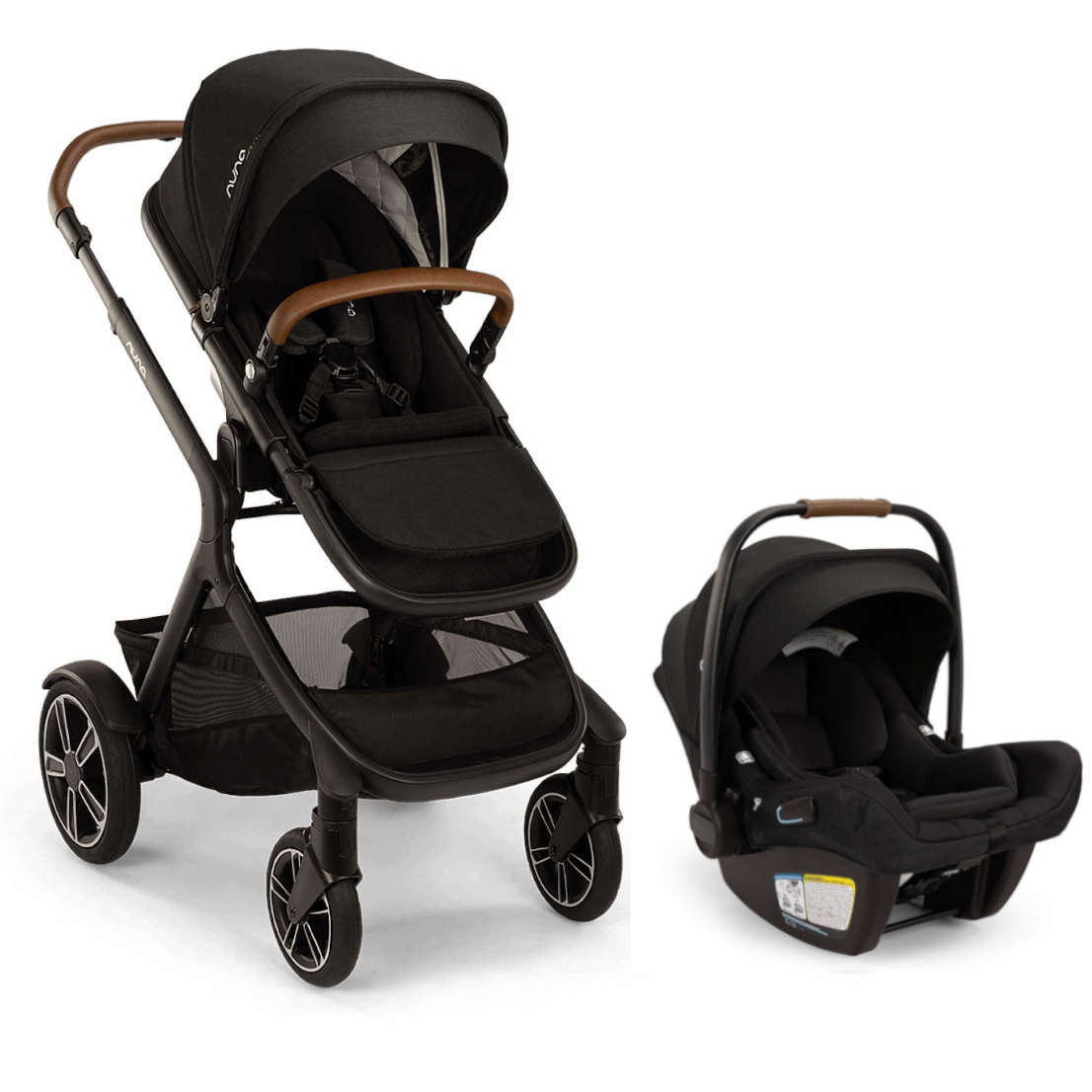 numa travel stroller Nuna DEMI Next Stroller + PIPA Aire RX Infant Car Seat Travel System