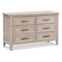 Monogram by Namesake Beckett 6-Drawer Double Dresser