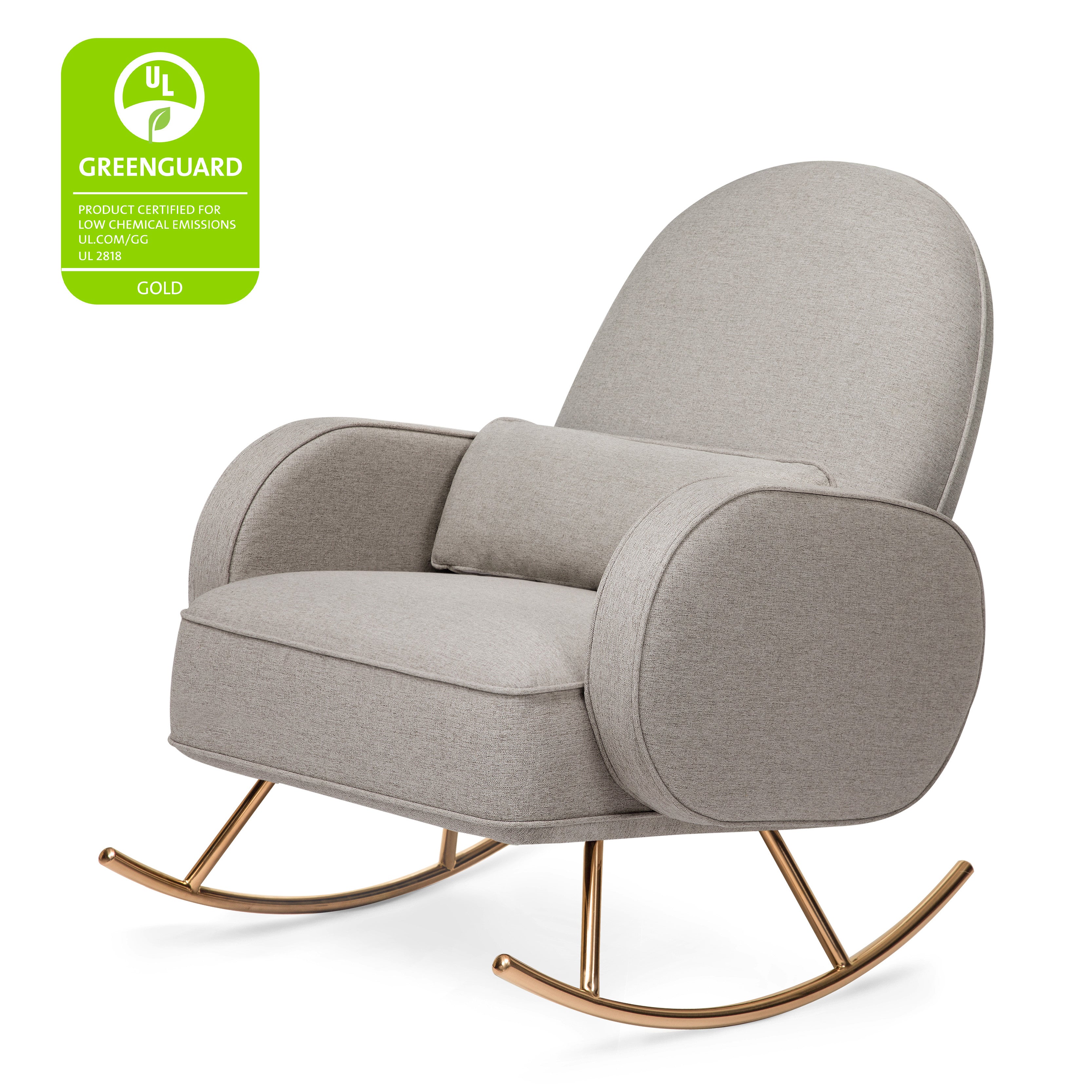 Babyletto Compass Rocker in Eco-Performance Fabric | Water Repellent & Stain Resistant