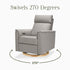 Monogram by Namesake Willa Plus Power Glider Recliner + Power Headrest