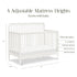 Namesake Liberty 4-in-1 Convertible Spindle Crib