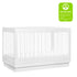 Babyletto Harlow Acrylic 3-in-1 Convertible Crib with Toddler Bed Conversion Kit