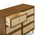 Namesake Marin with Cane 6 Drawer Dresser