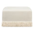 Namesake Crawford Gliding Ottoman | Boucle with Tassel Fringe