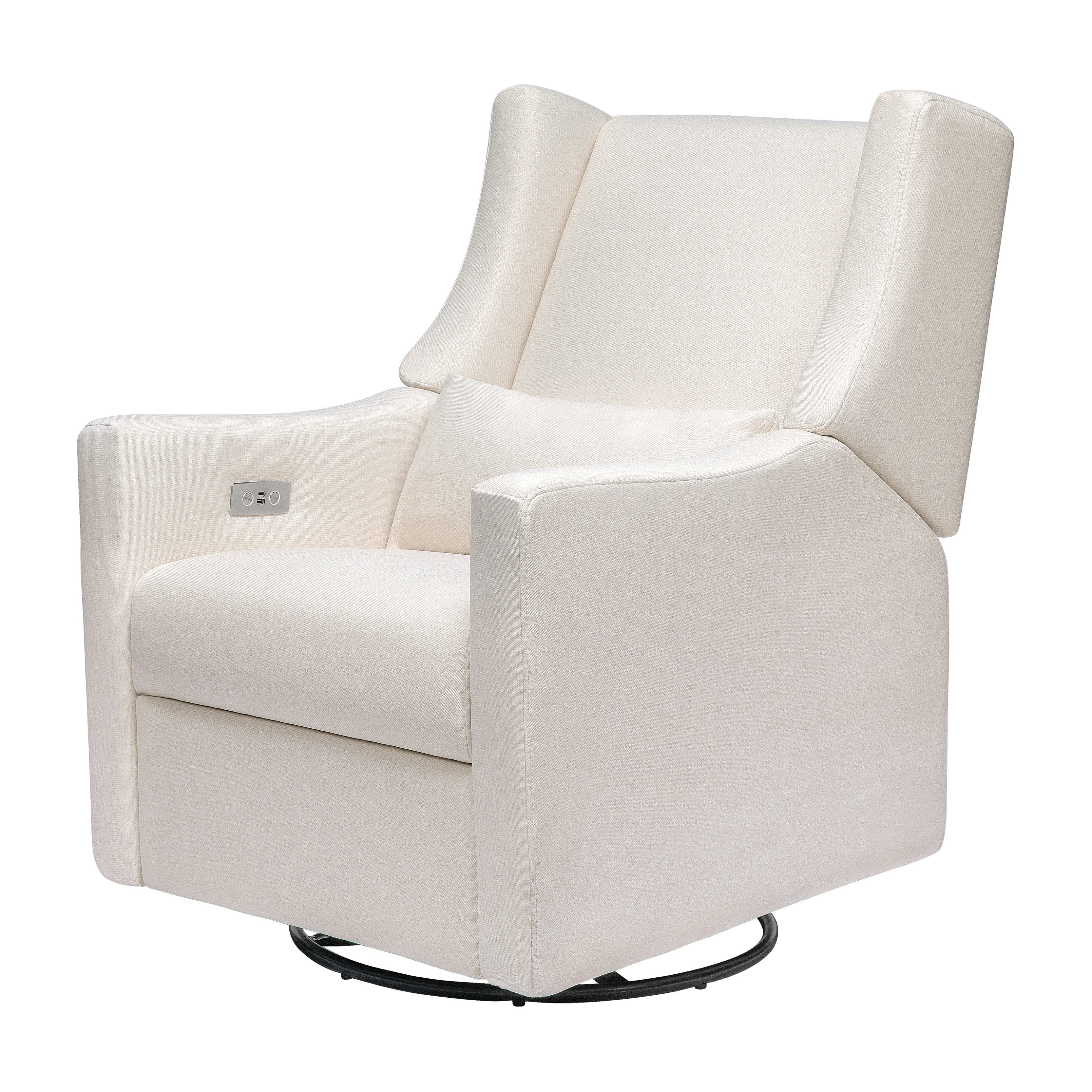 Babyletto Kiwi Electronic Recliner and Swivel Glider with USB port