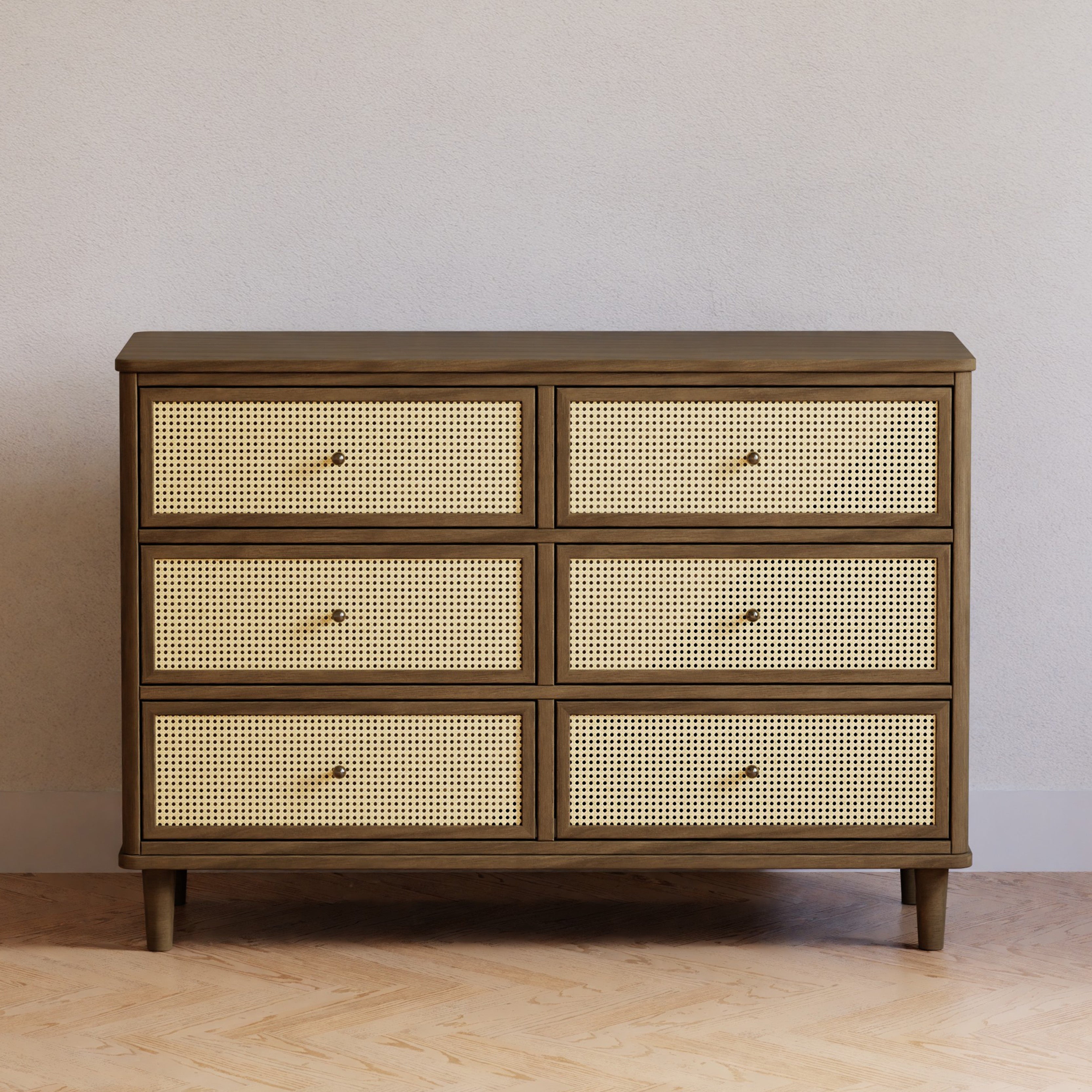 Namesake Marin with Cane 6 Drawer Dresser