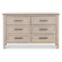 Monogram by Namesake Beckett 6-Drawer Double Dresser