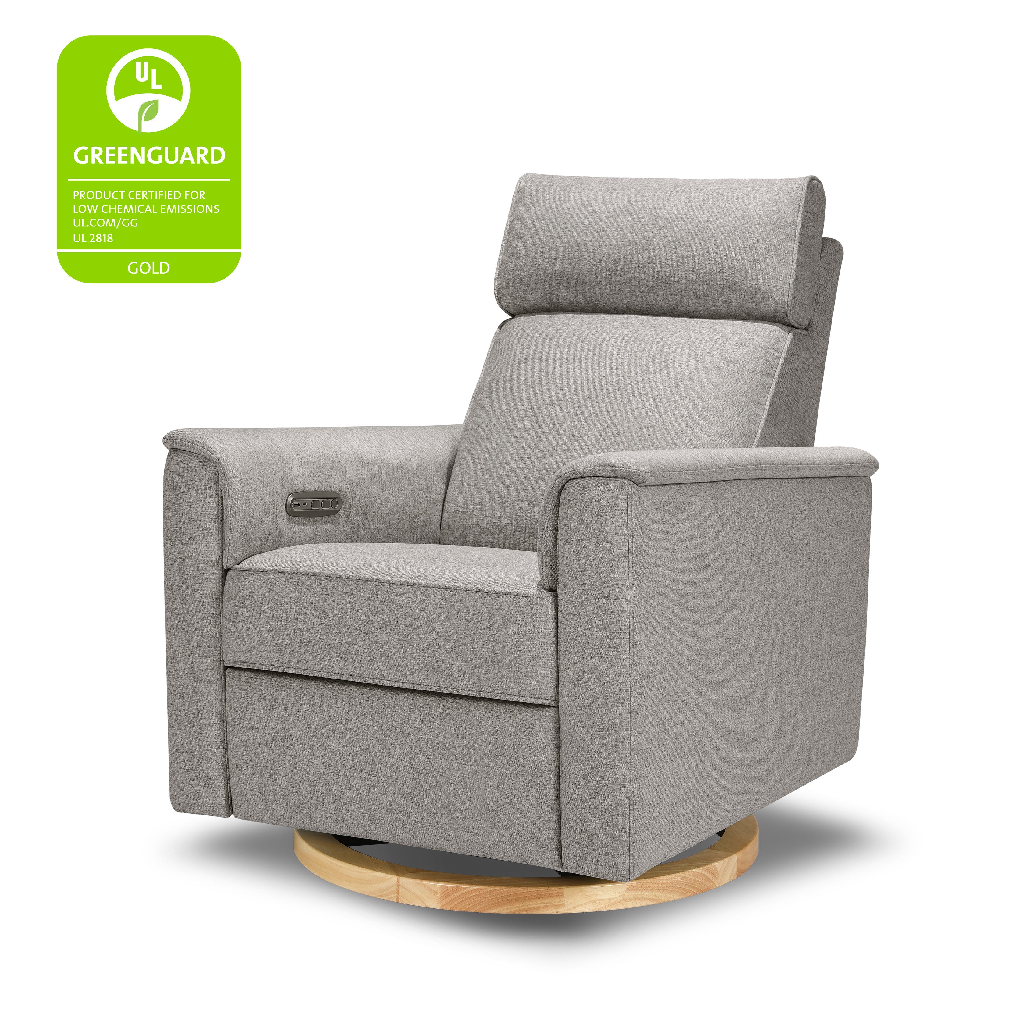 Monogram by Namesake Willa Plus Power Glider Recliner + Power Headrest