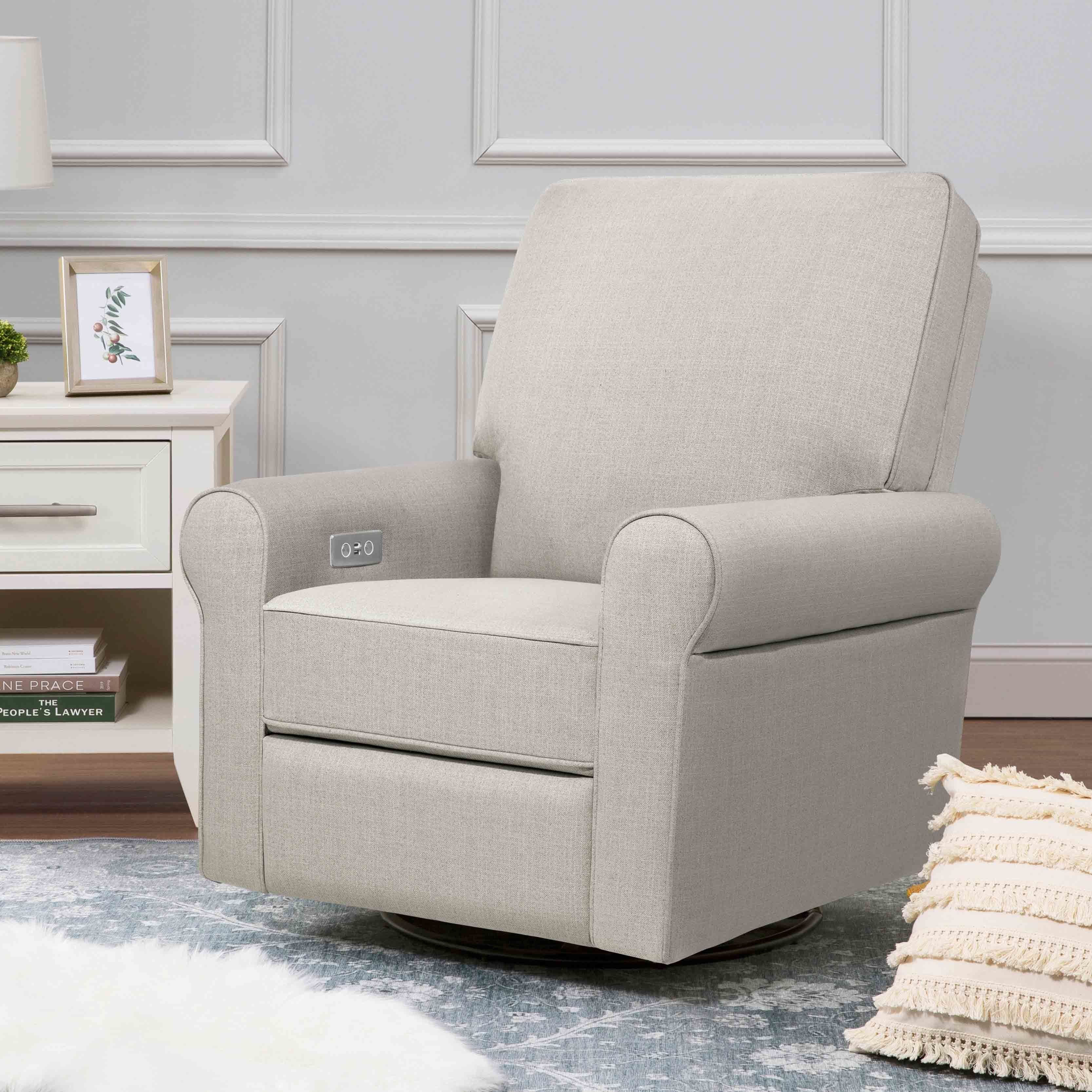 Monogram by Namesake Monroe Power Recliner and Swivel Glider
