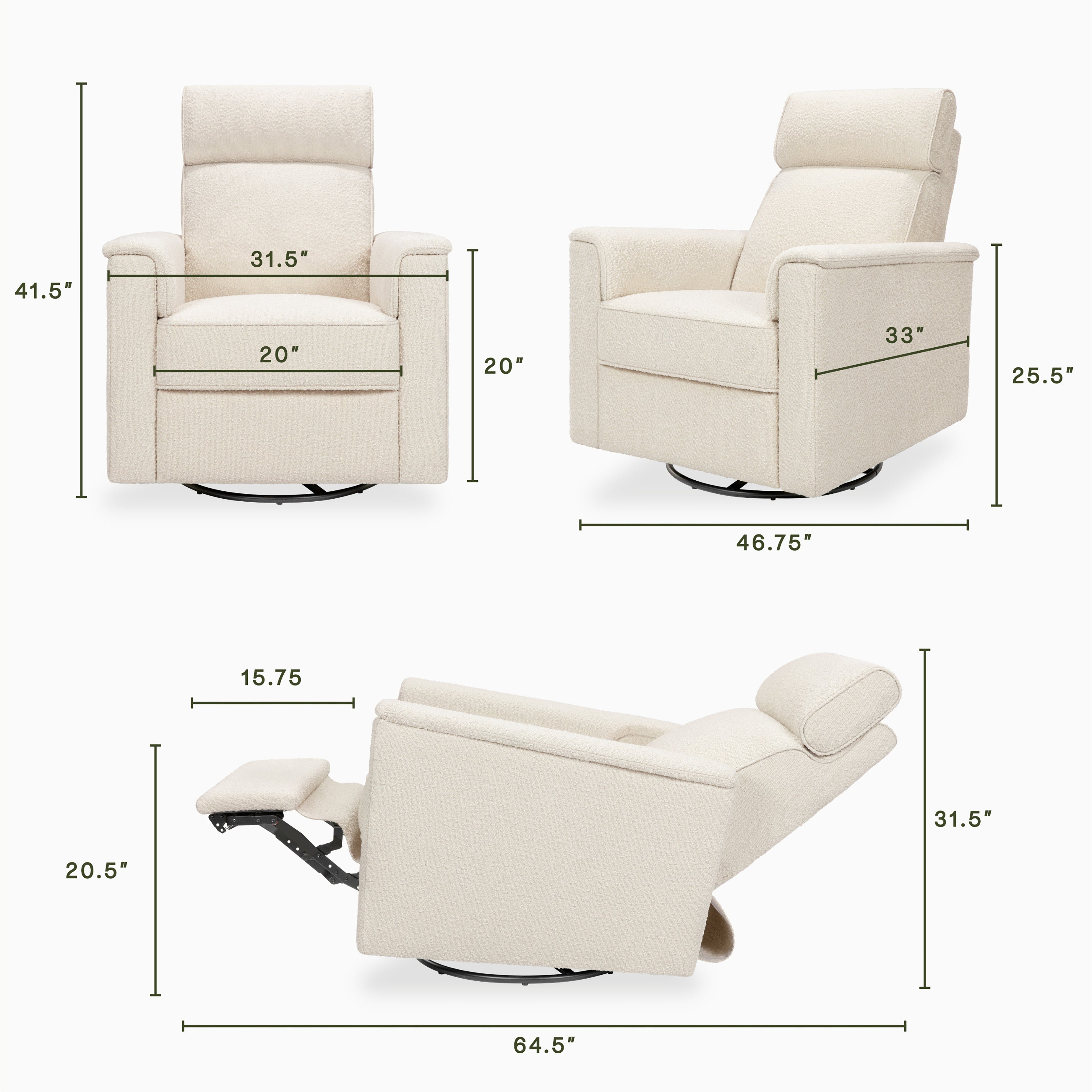 Namesake Willa Pro Power Recliner & Swivel Glider