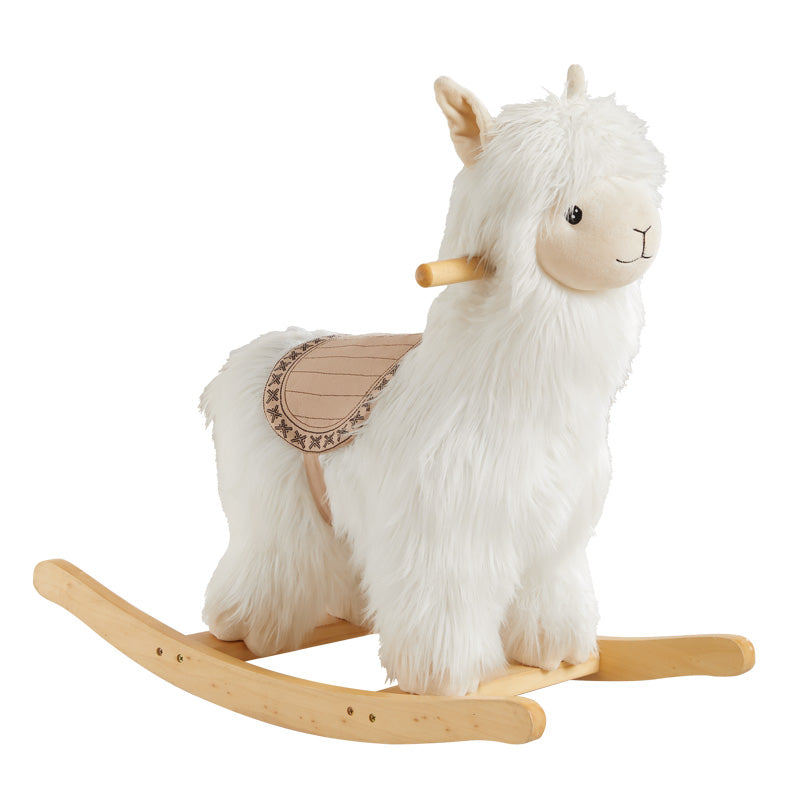 Wonder & Wise Alpaca Rocker w/Solid Saddle