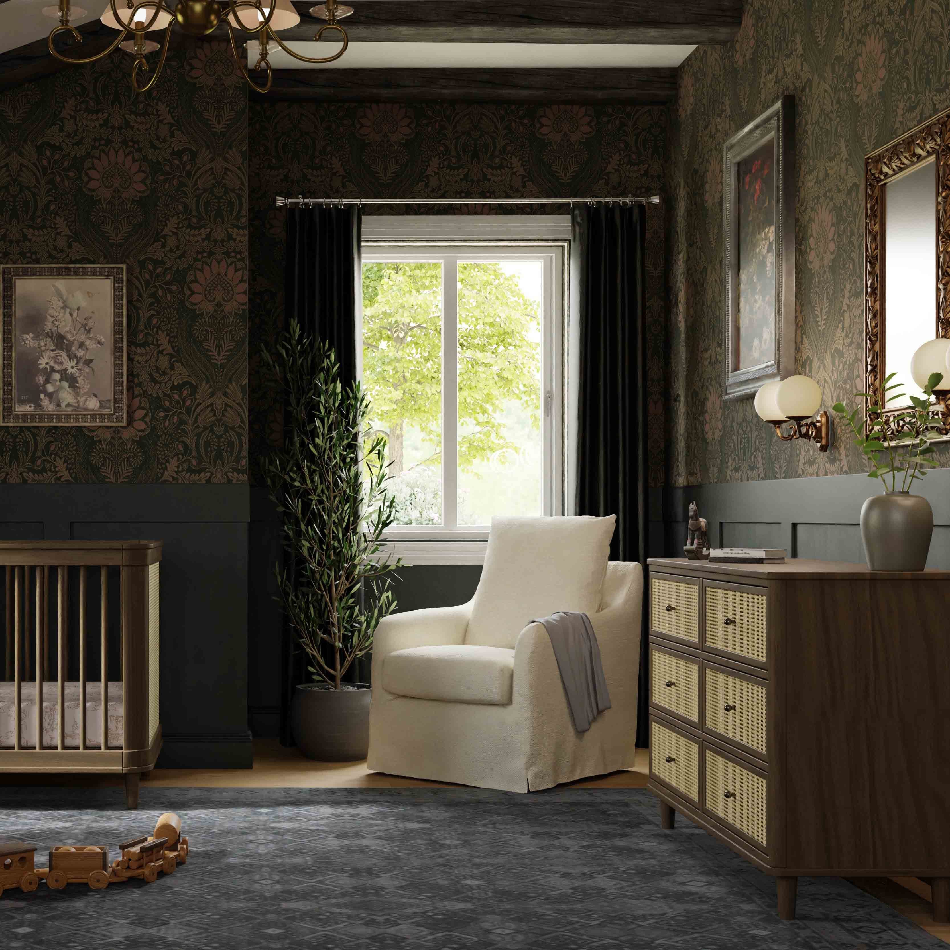 Namesake Marin with Cane 6 Drawer Dresser