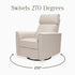 Namesake Willa Pro Power Recliner & Swivel Glider