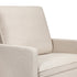 Babyletto Cali Pillowback Chair and a Half Glider in Eco-Performance Fabric | Water Repellent & Stain Resistant