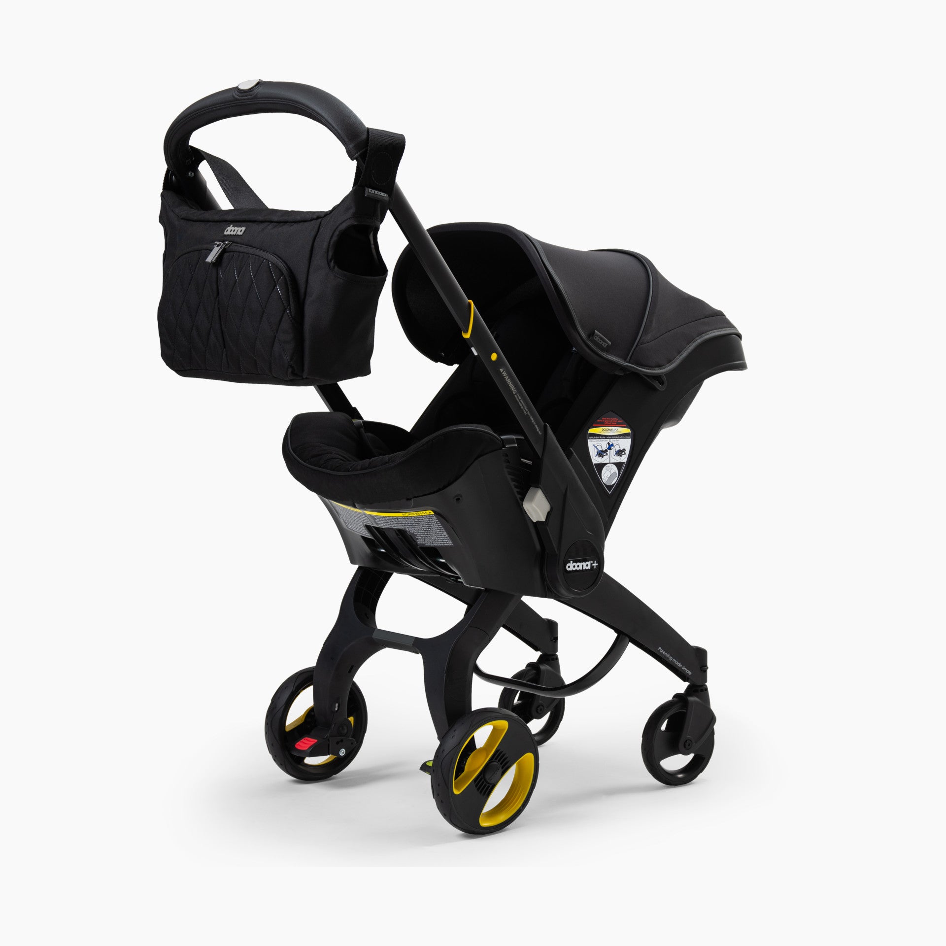 car stroller for babies Doona Infant Car Seat + Stroller-Midnight Edition – Juvenile Shop