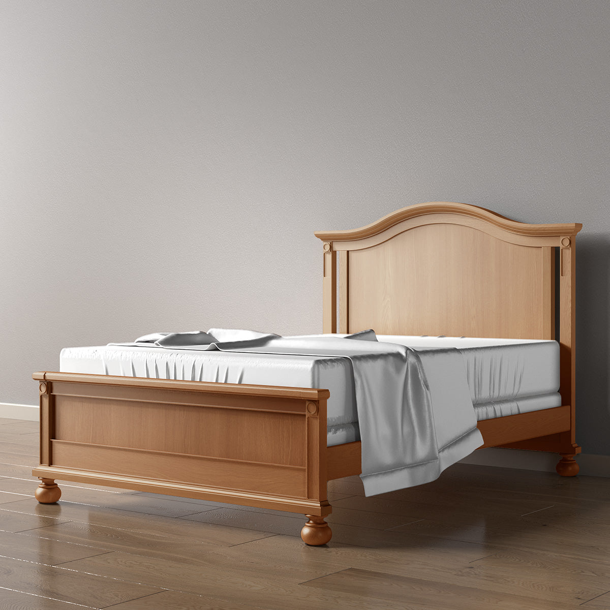 Romina Dakota Full Bed / Solid Back