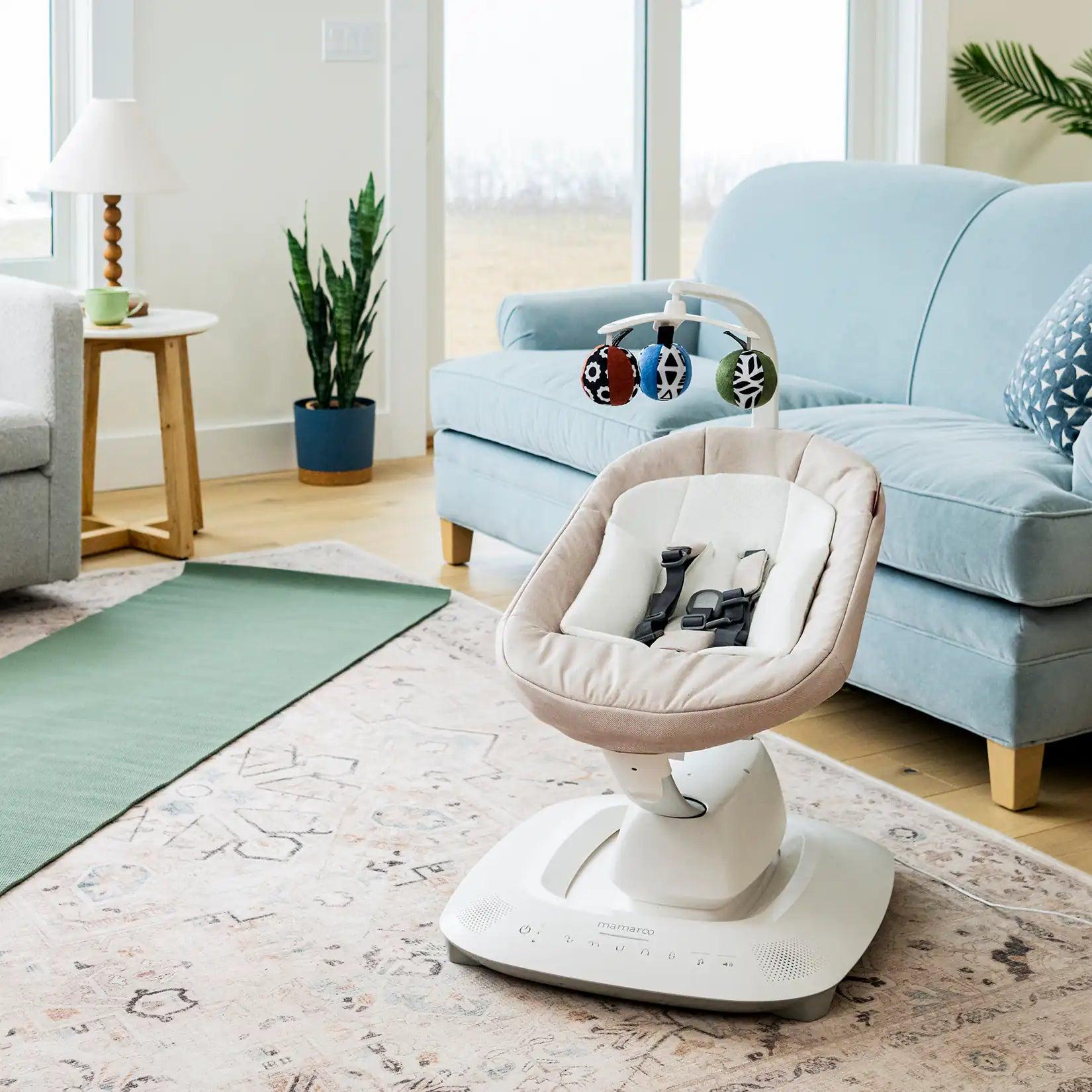 uppababy 4moms UPPAbaby Mamaroo Smart Swing