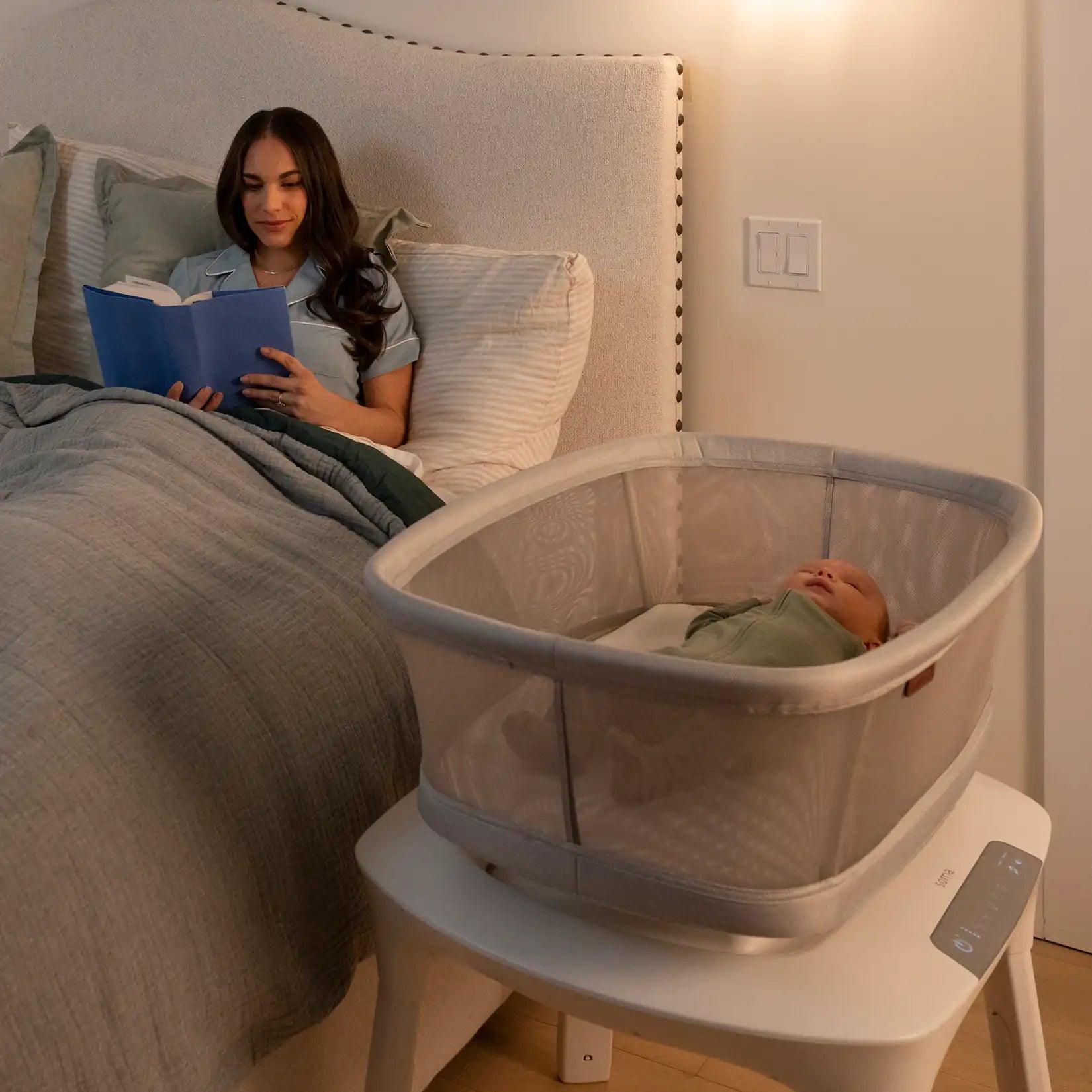 uppababy pack and play bassinet UPPAbaby Soma Smart Bassinet – Juvenile Shop