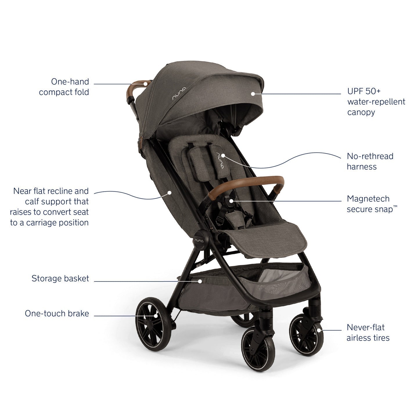 nuna trvl stroller weight Nuna TRVL LX Stroller + Carry Bag