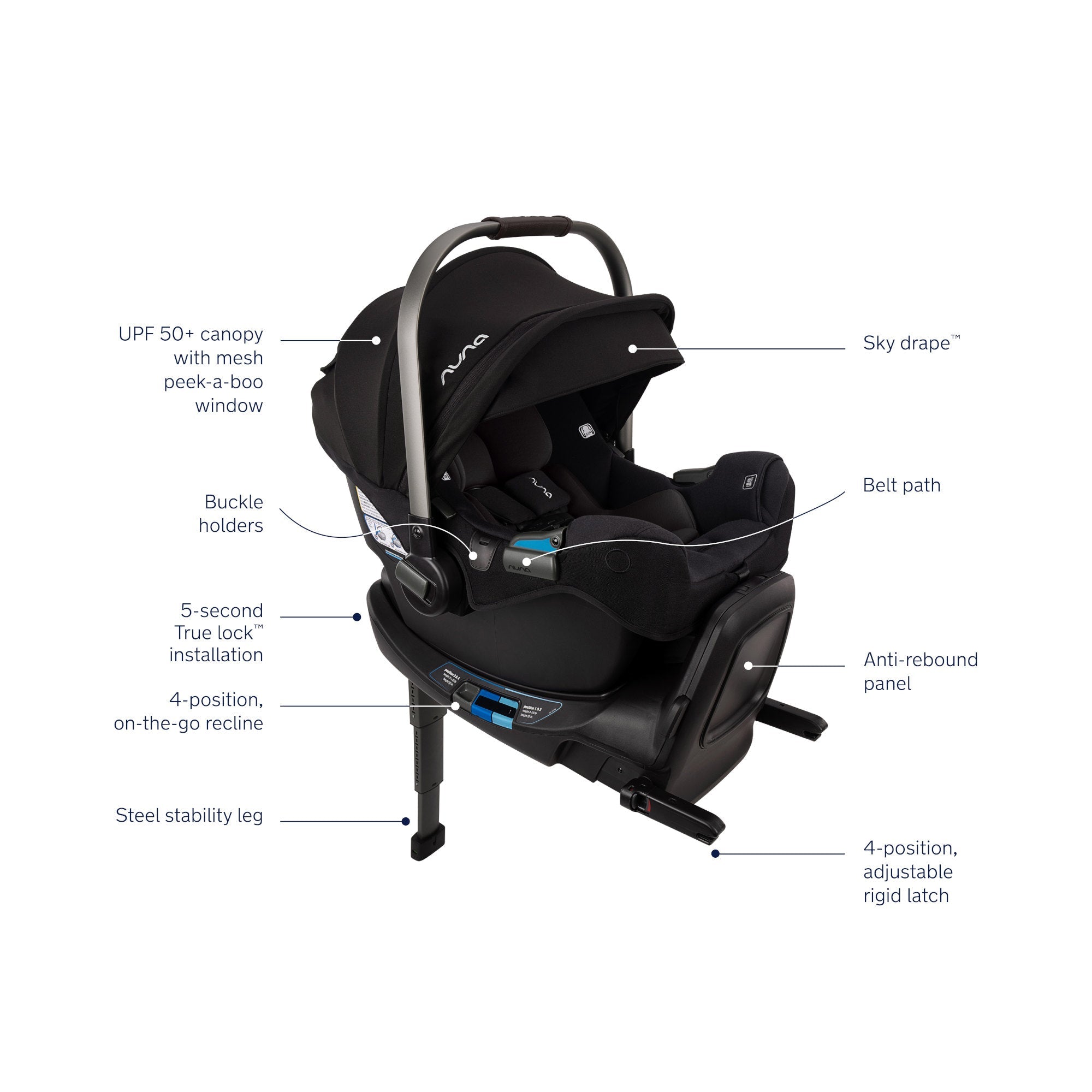 nuna infant car seat and stroller Nuna PIPA RX Infant Car Seat + RELX Base – Juvenile Shop