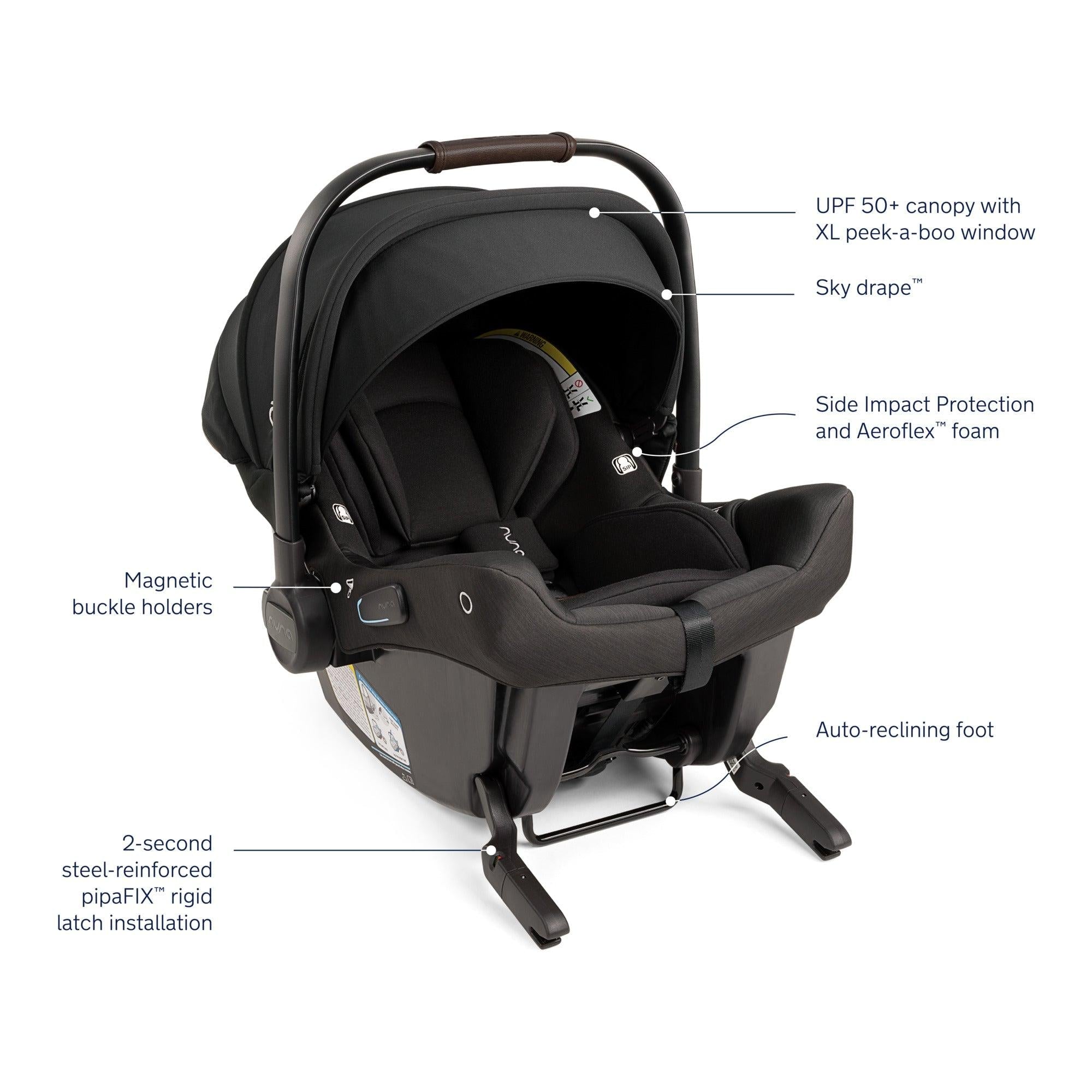 nuna swiv stroller Nuna SWIV Stroller + PIPA Urbn Travel System – Juvenile Shop