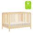 Babyletto Swell 4-in-1 Convertible Crib with Toddler Bed Conversion Kit
