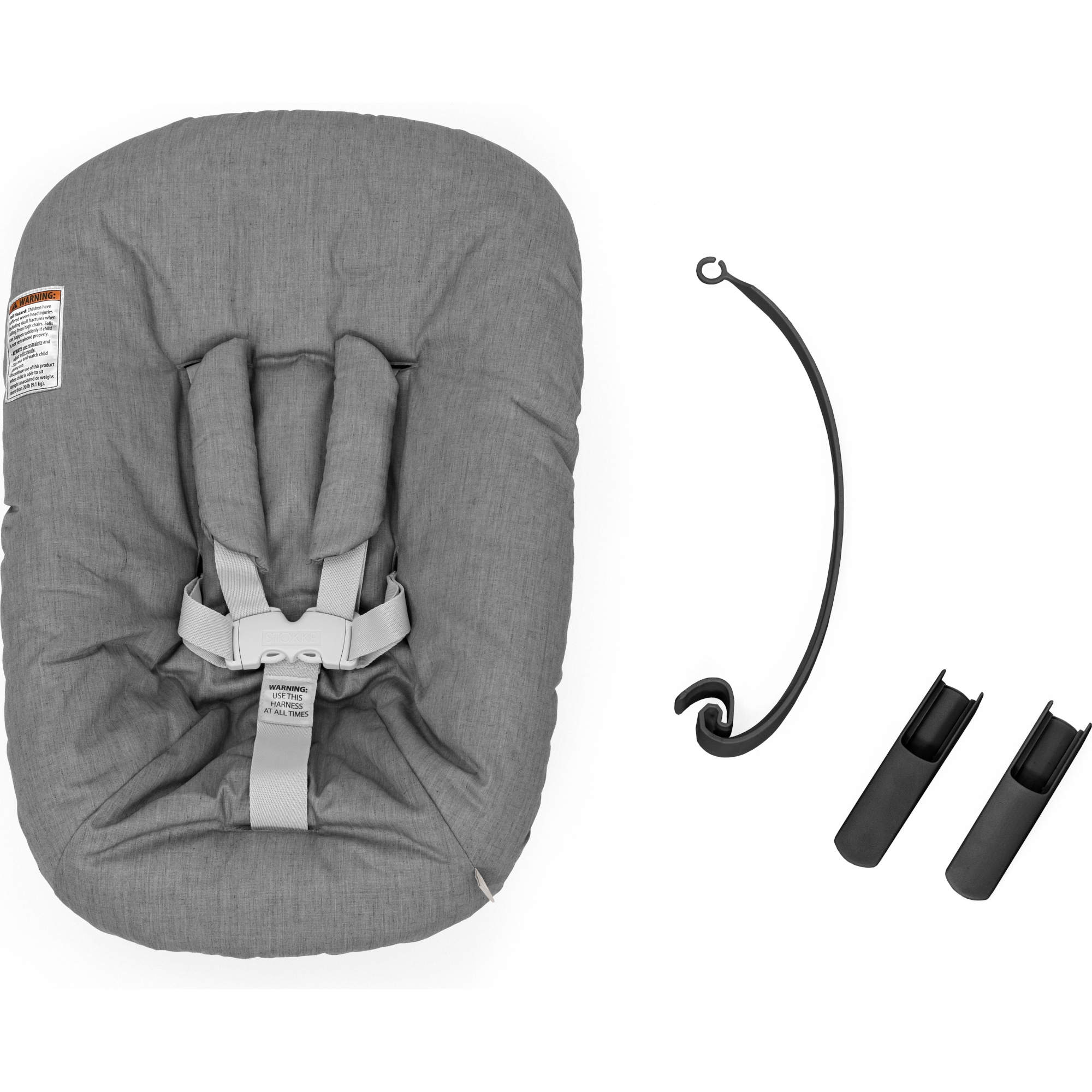 stokke tripp trapp newborn set - grey Stokke Tripp Trapp Newborn Set – Juvenile Shop