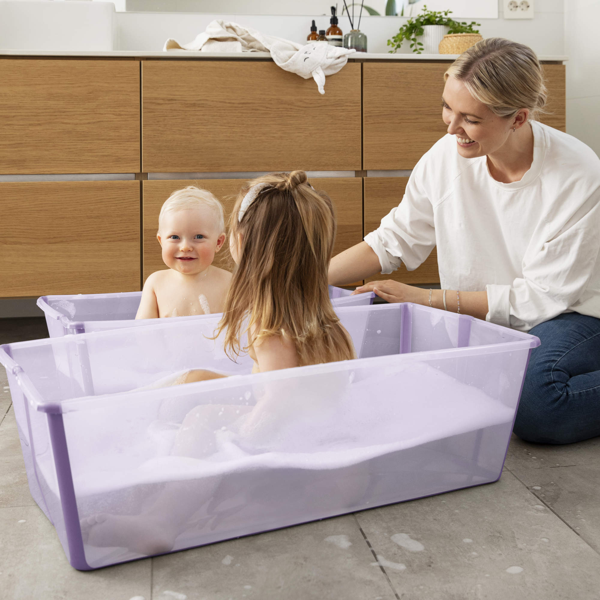 stokke bath tub pink Stokke Flexi Bath X-Large – Juvenile Shop