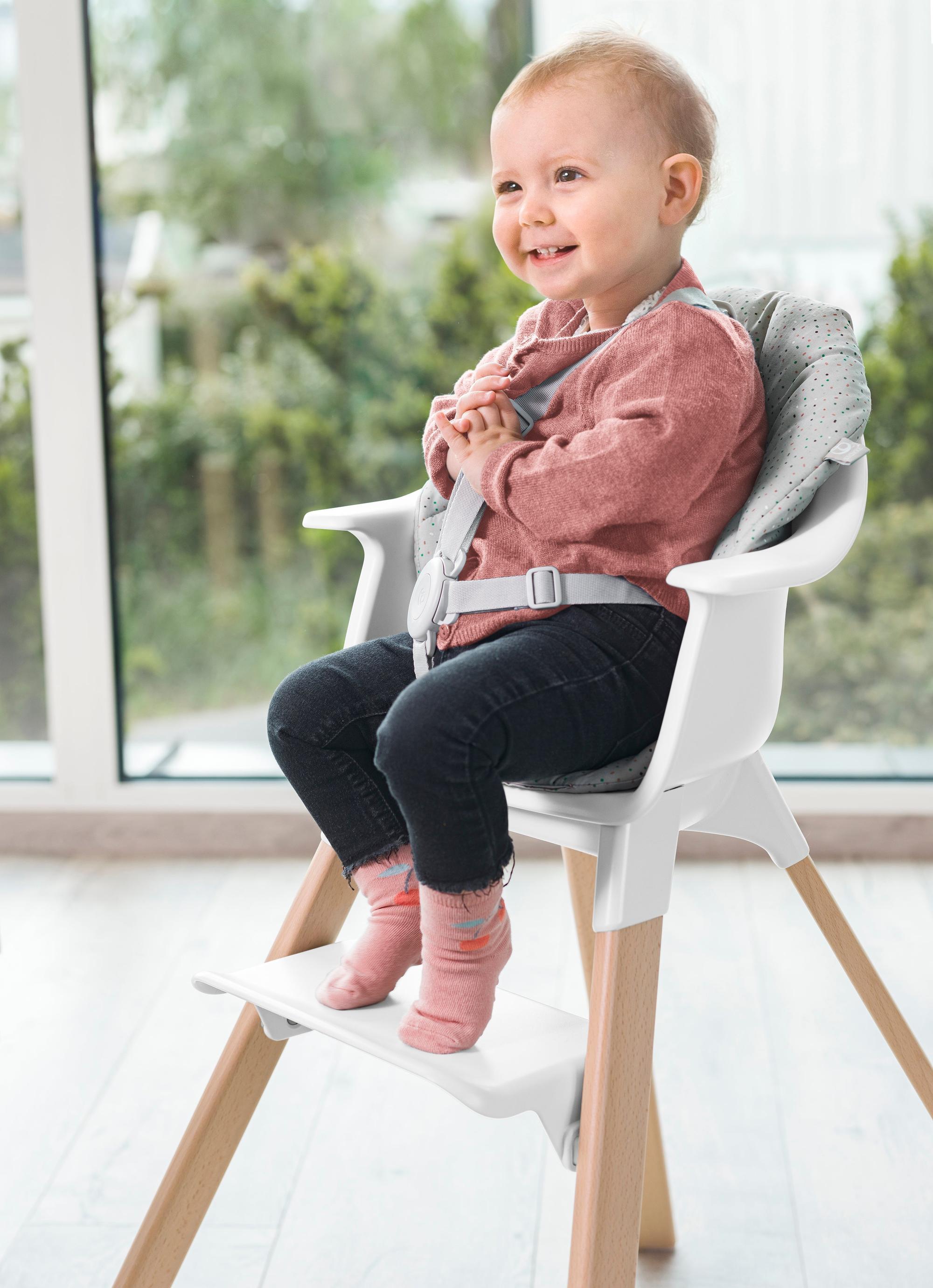 stokke clikk high chair white Stokke Clikk High Chair – Juvenile Shop