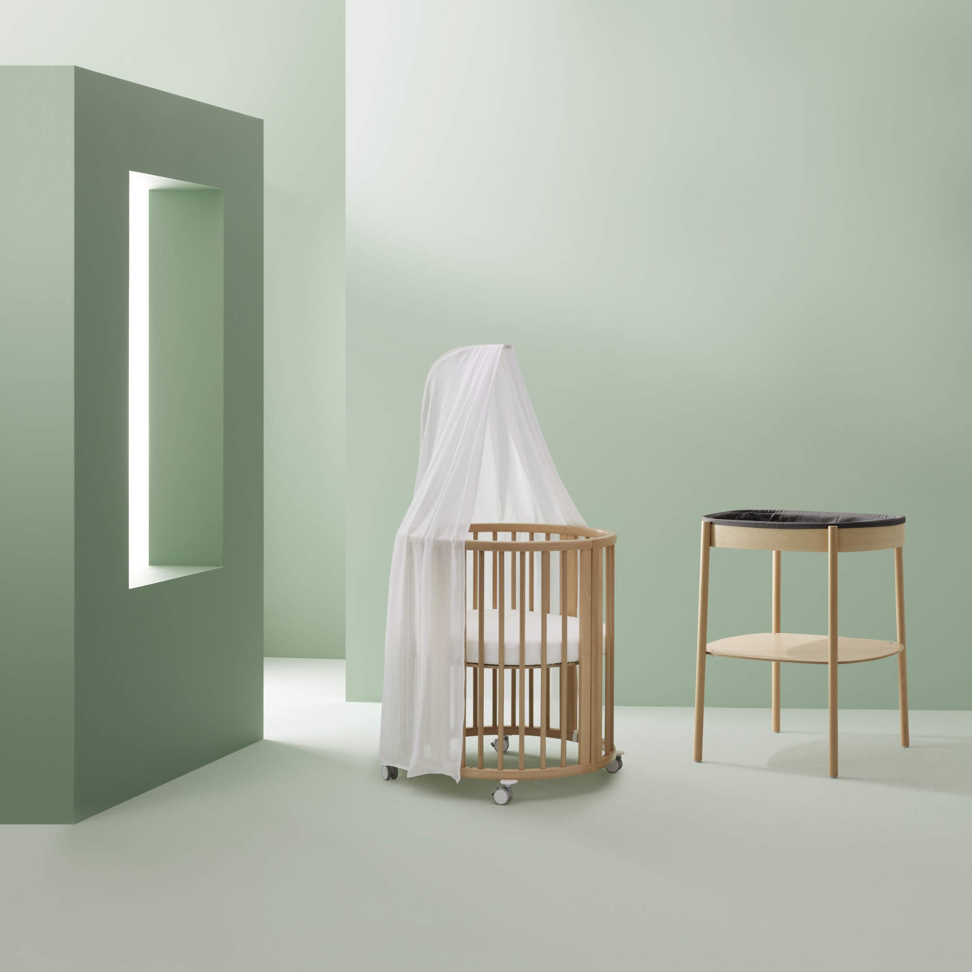 stokke walnut changing table Stokke Sleepi Changing Table – Juvenile Shop