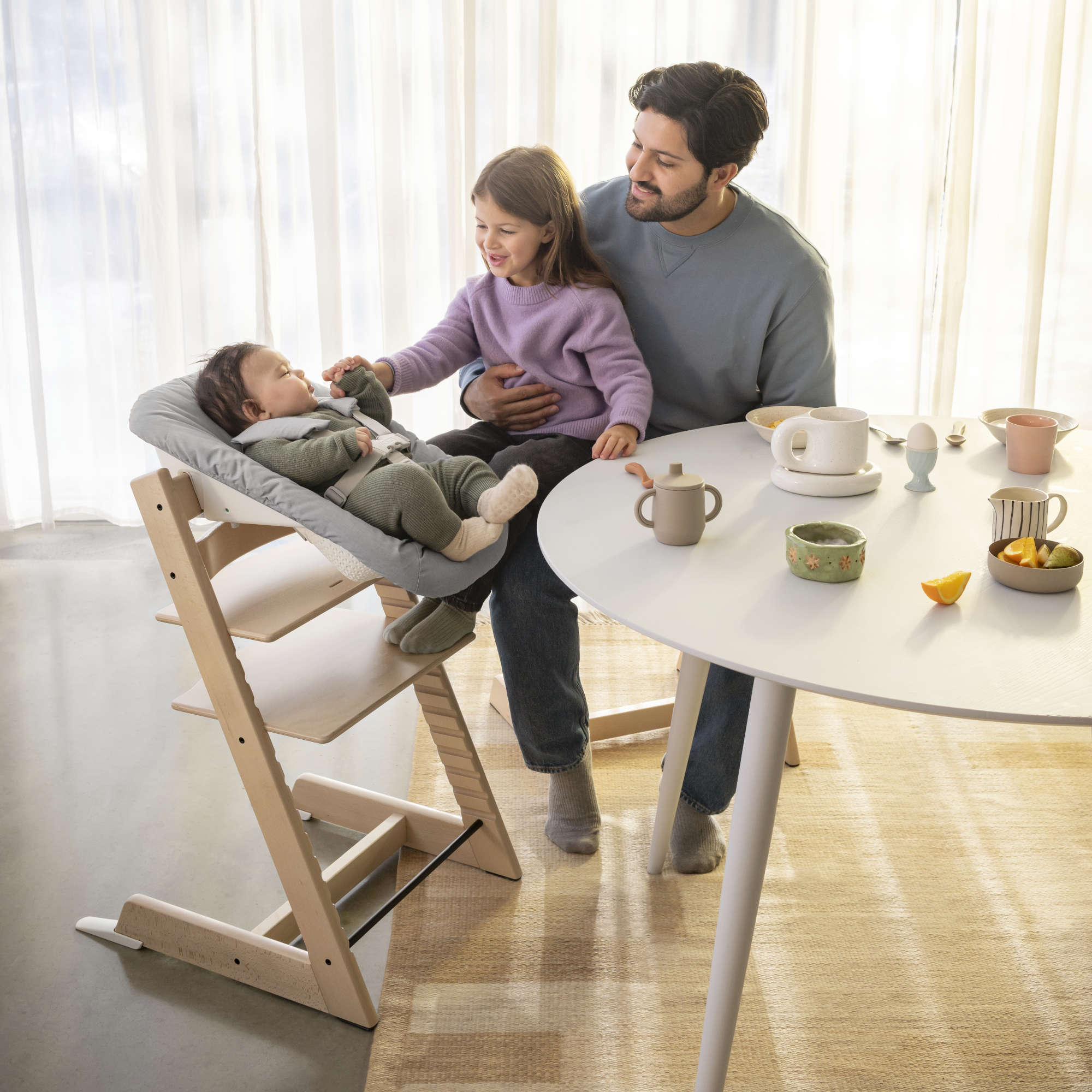 stokke tray table Stokke Tripp Trapp High Chair² with Cushion, Tray and Newborn Set – Juvenile Shop