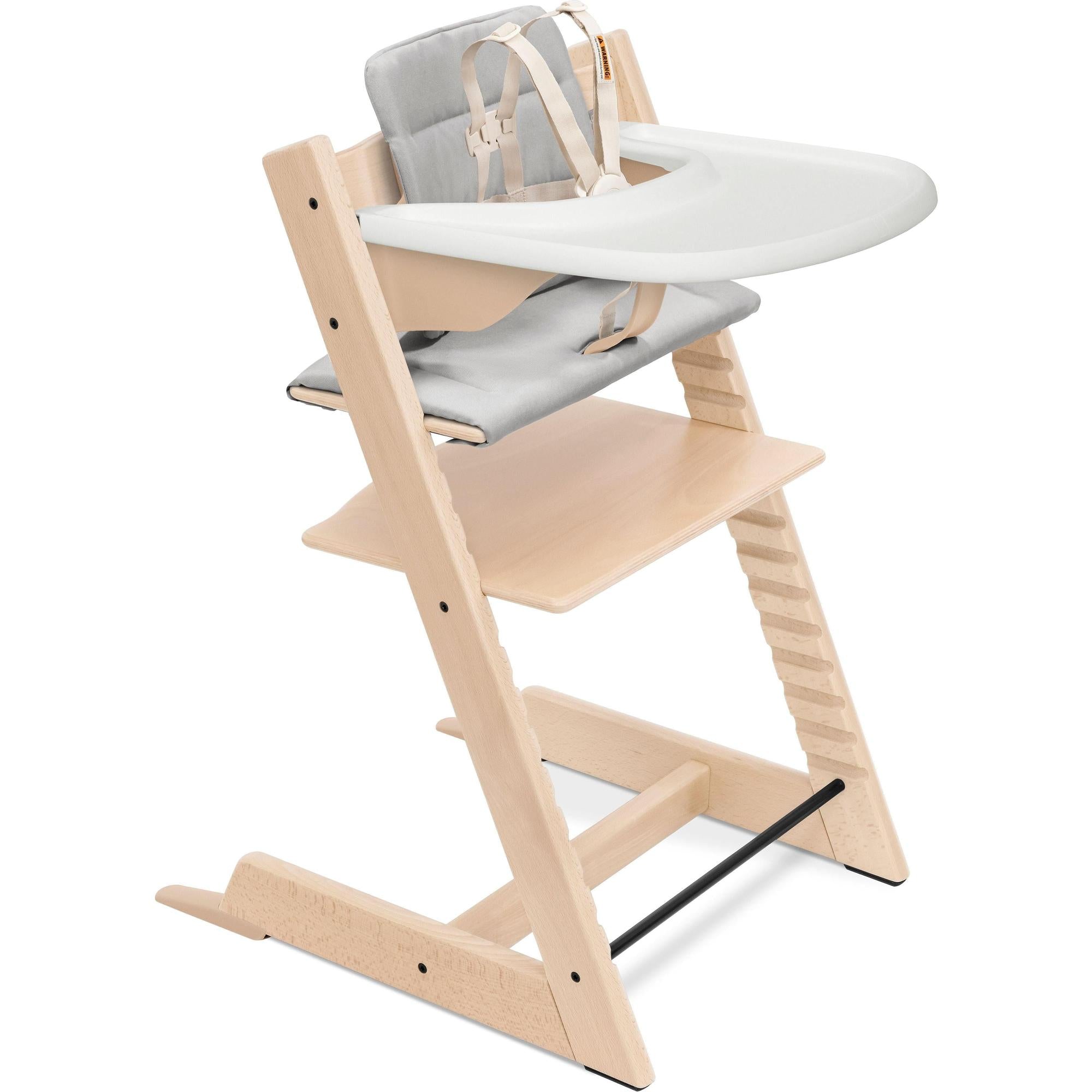 STOKKE TRIPP TRAPP 椅子 Stokke Tripp Trapp High Chair² with Cushion + Stokke Tray
