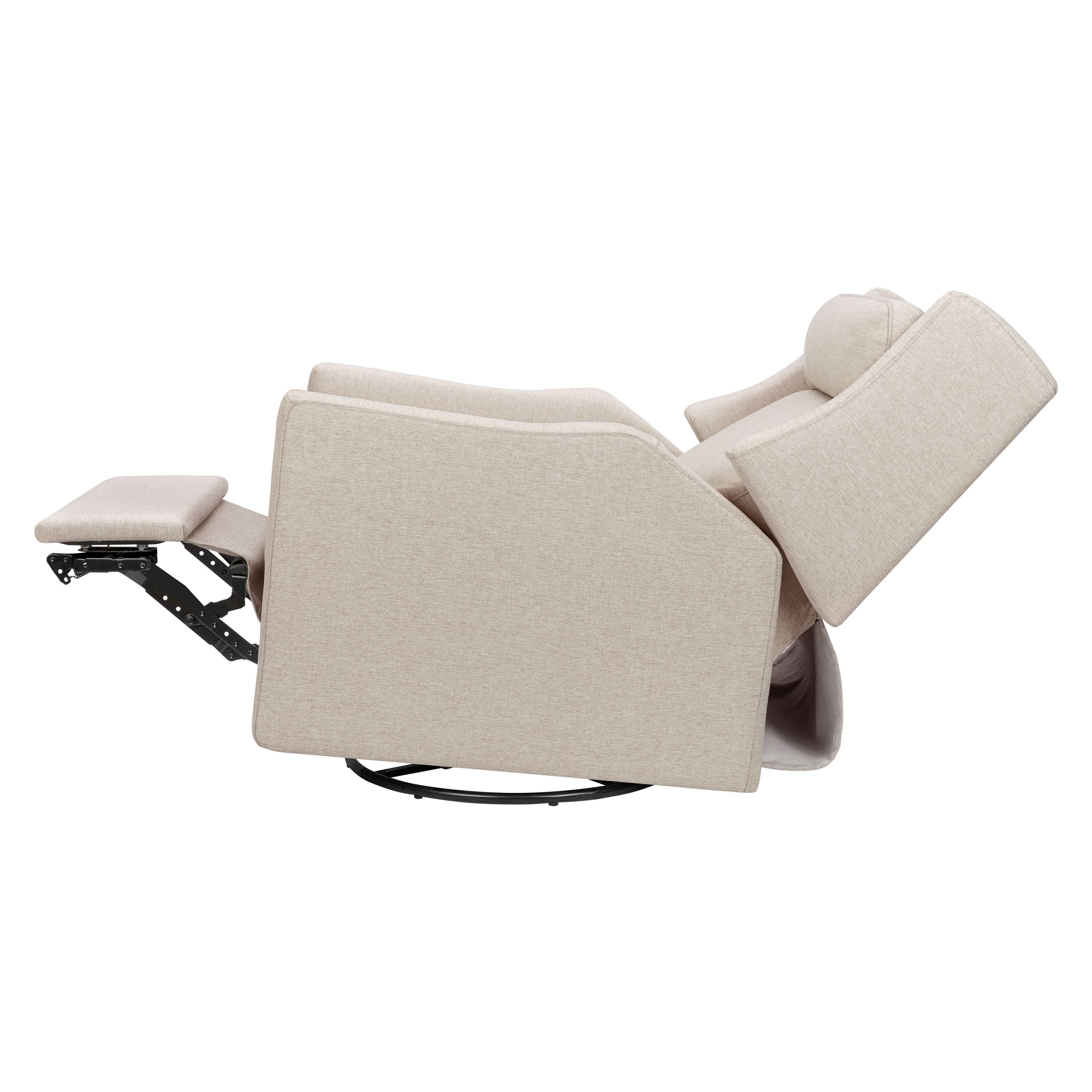 Babyletto Kiwi Deluxe Power Recliner & Swivel Glider with Heat and Massage