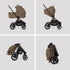 Silver Cross Breez Compact Stroller + Folding Bassinet Bundle