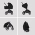 Silver Cross Breez Compact Stroller + Folding Bassinet Bundle