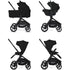 Silver Cross Breez Compact Stroller + Folding Bassinet Bundle