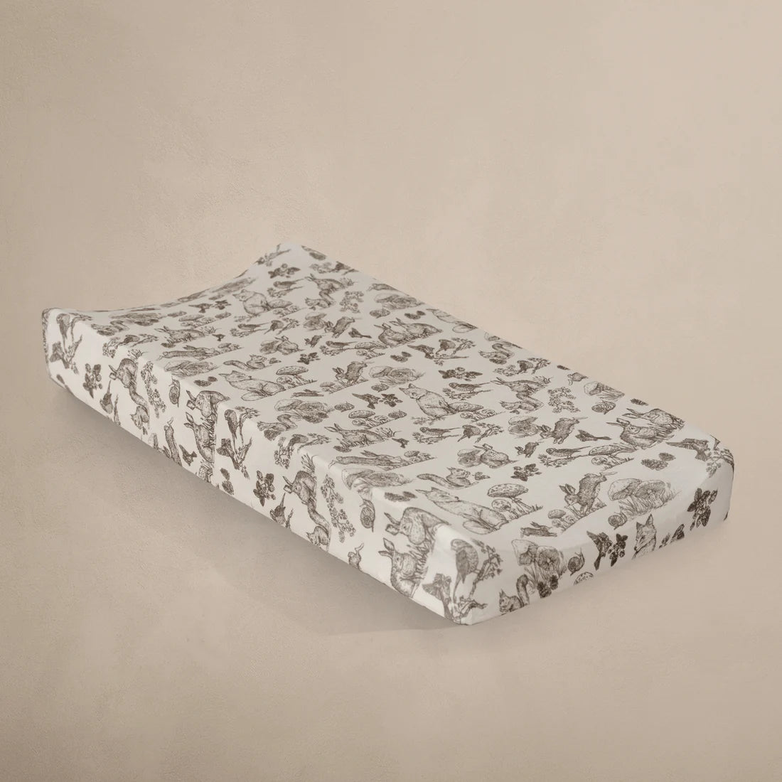 Oilo Organic Jersey Changing Pad Cover Woodland