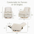Namesake Crewe Recliner and Swivel Glider