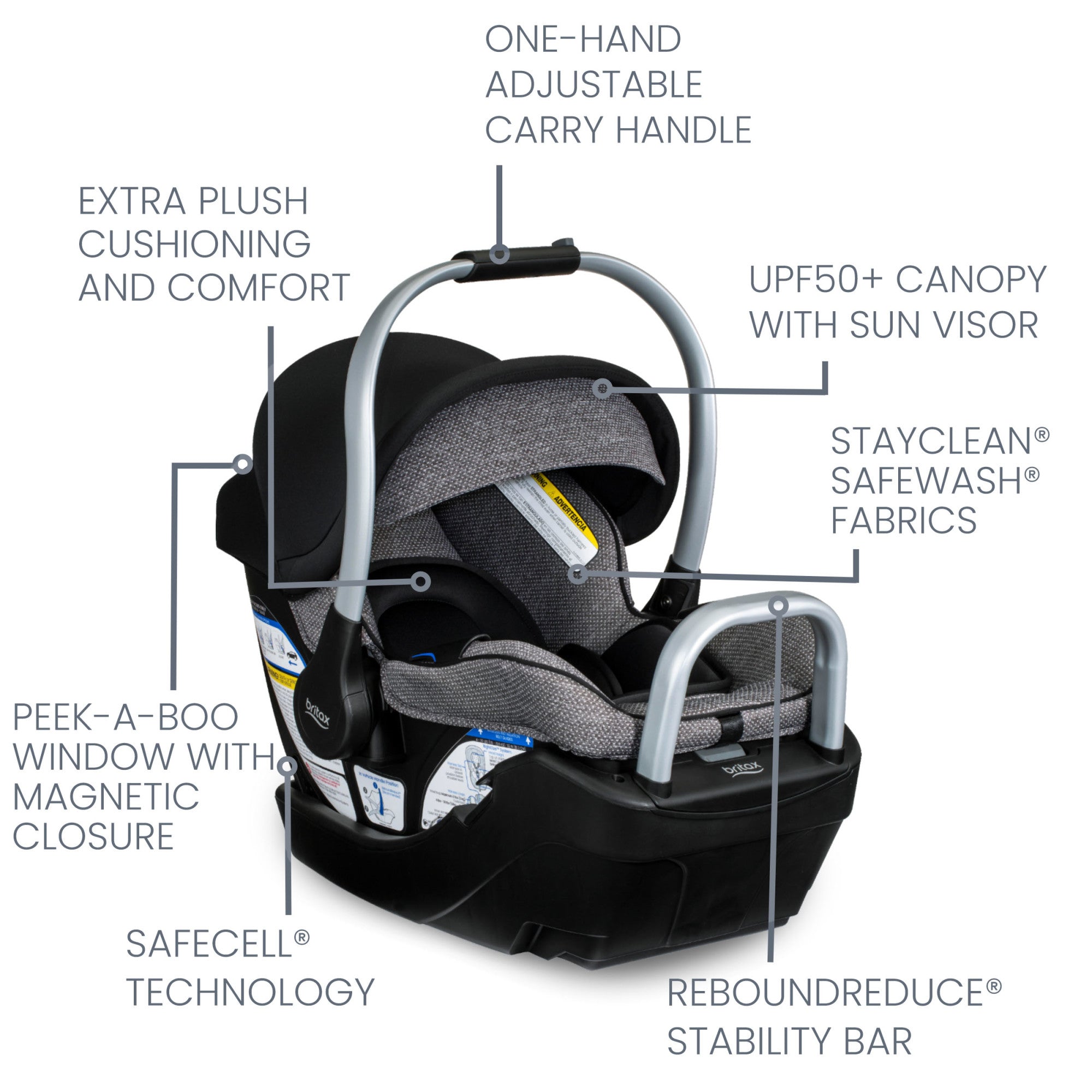 Britax Willow SC Infant Car Seat with Alpine Base Juvenile Shop