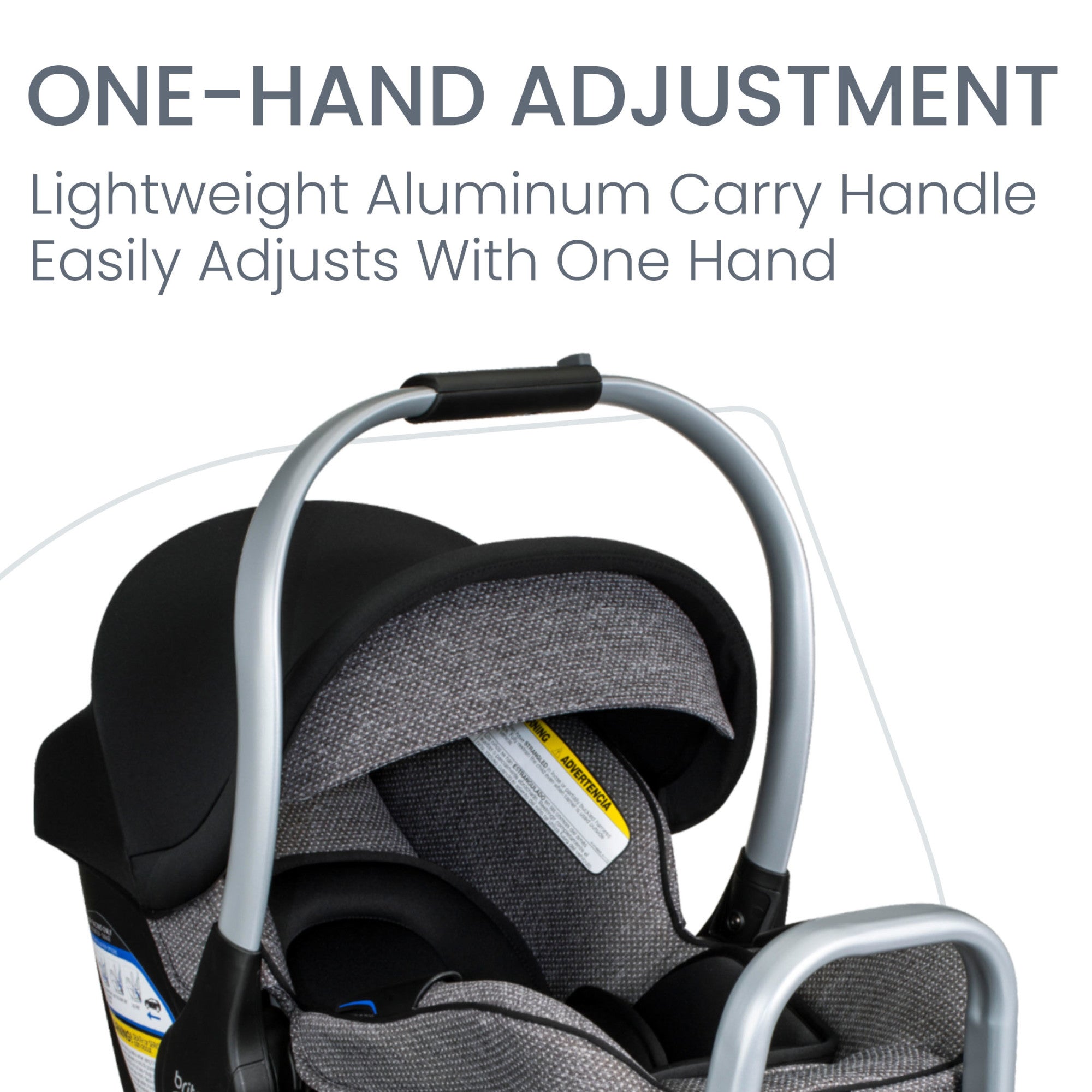 britax recline handle Britax Willow SC Infant Car Seat with Alpine Base