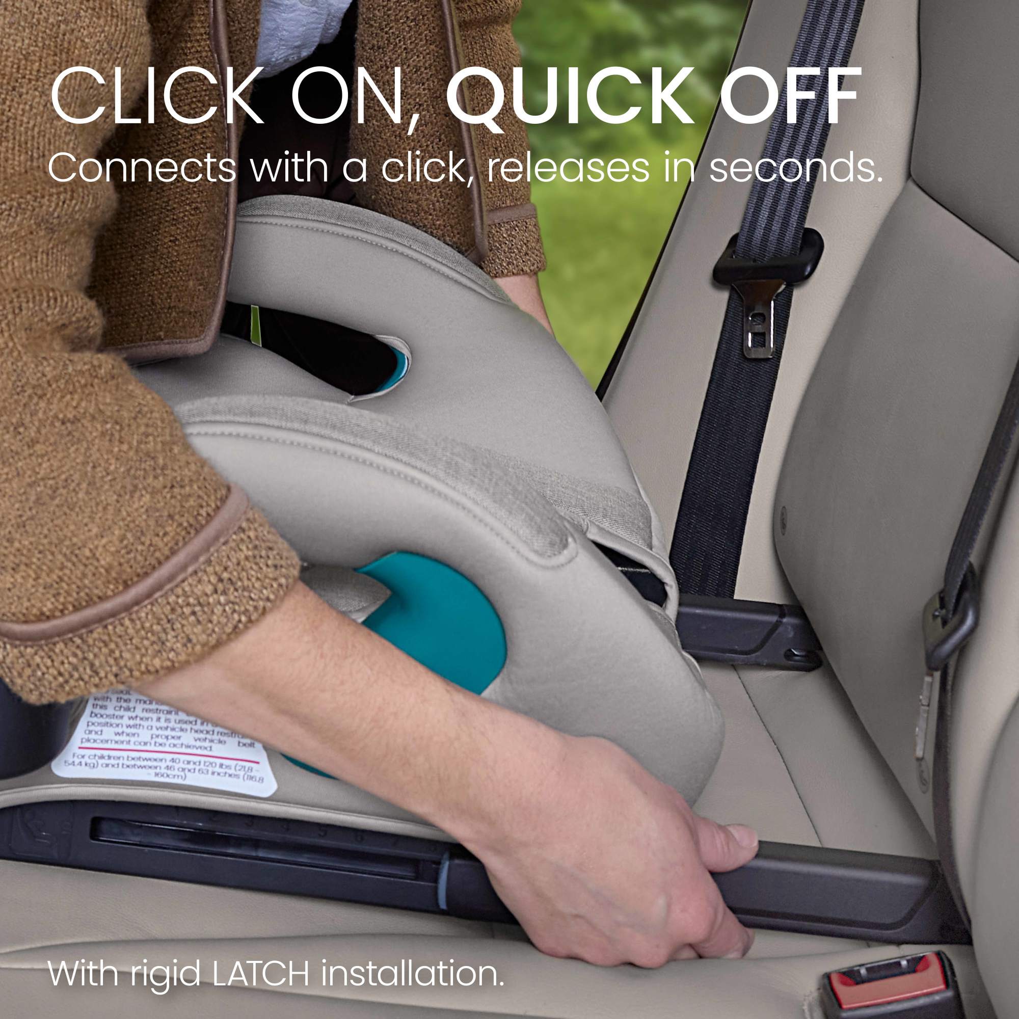 britax car seat mat Britax UpNGo Click Backless Booster Car Seat with LATCH – Juvenile Shop