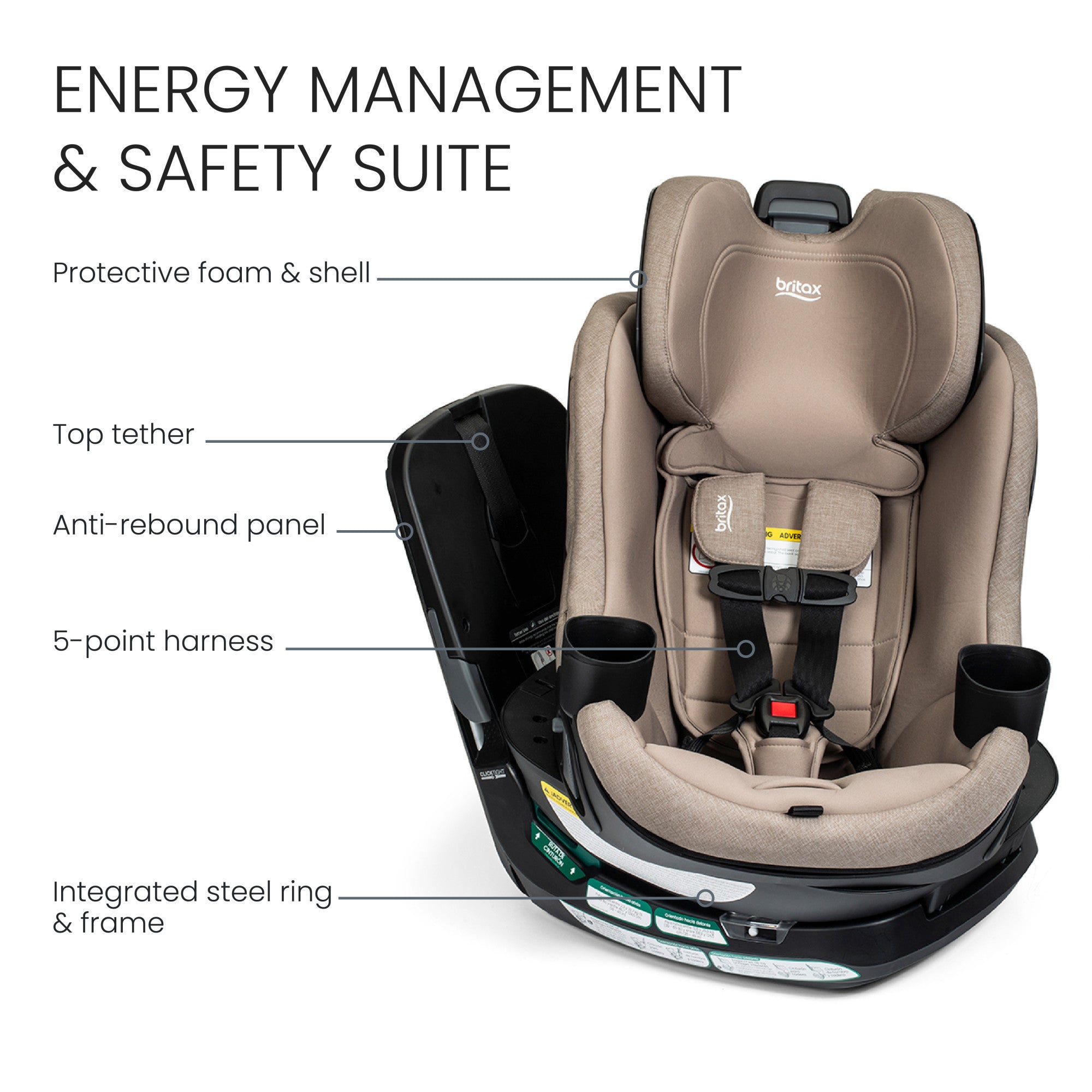 Britax Galaxy 360 Slim Rotating Car Seat