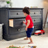 Natural Wood Double Dresser High Quality