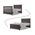 Romina Karisma Low-profile Footboard