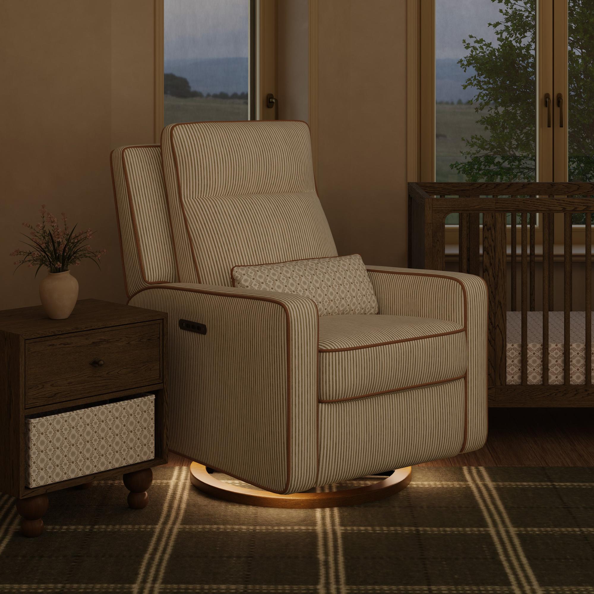 Nate Berkus x Babyletto Sigi Pro Power Recliner