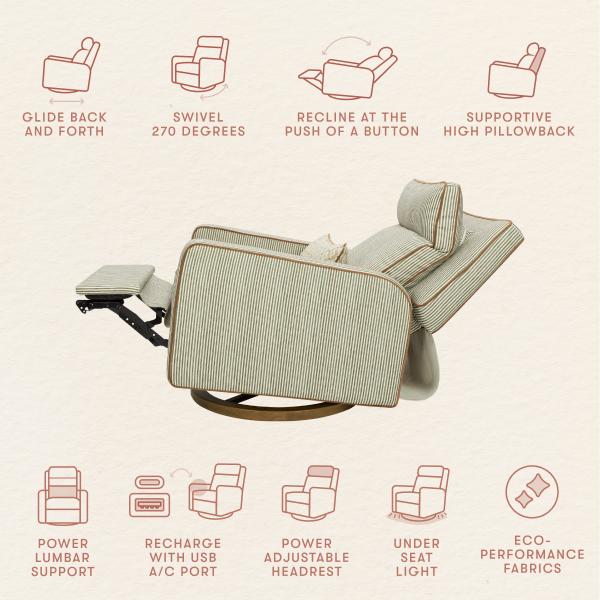 Nate Berkus x Babyletto Sigi Pro Power Recliner