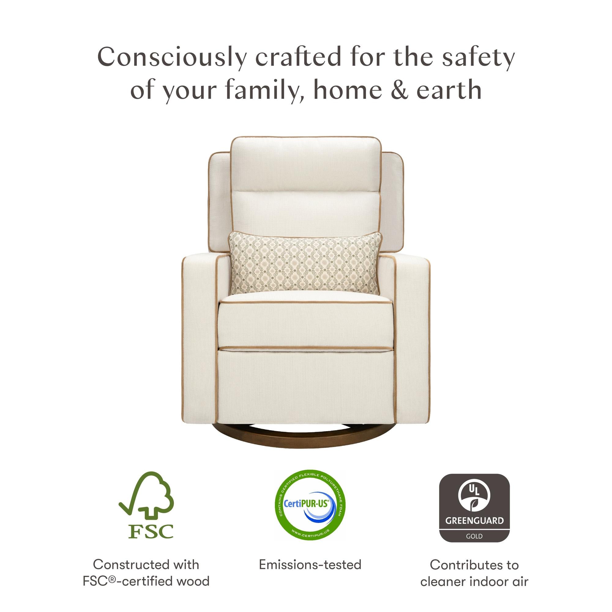 Nate Berkus x Babyletto Sigi Pro Power Recliner